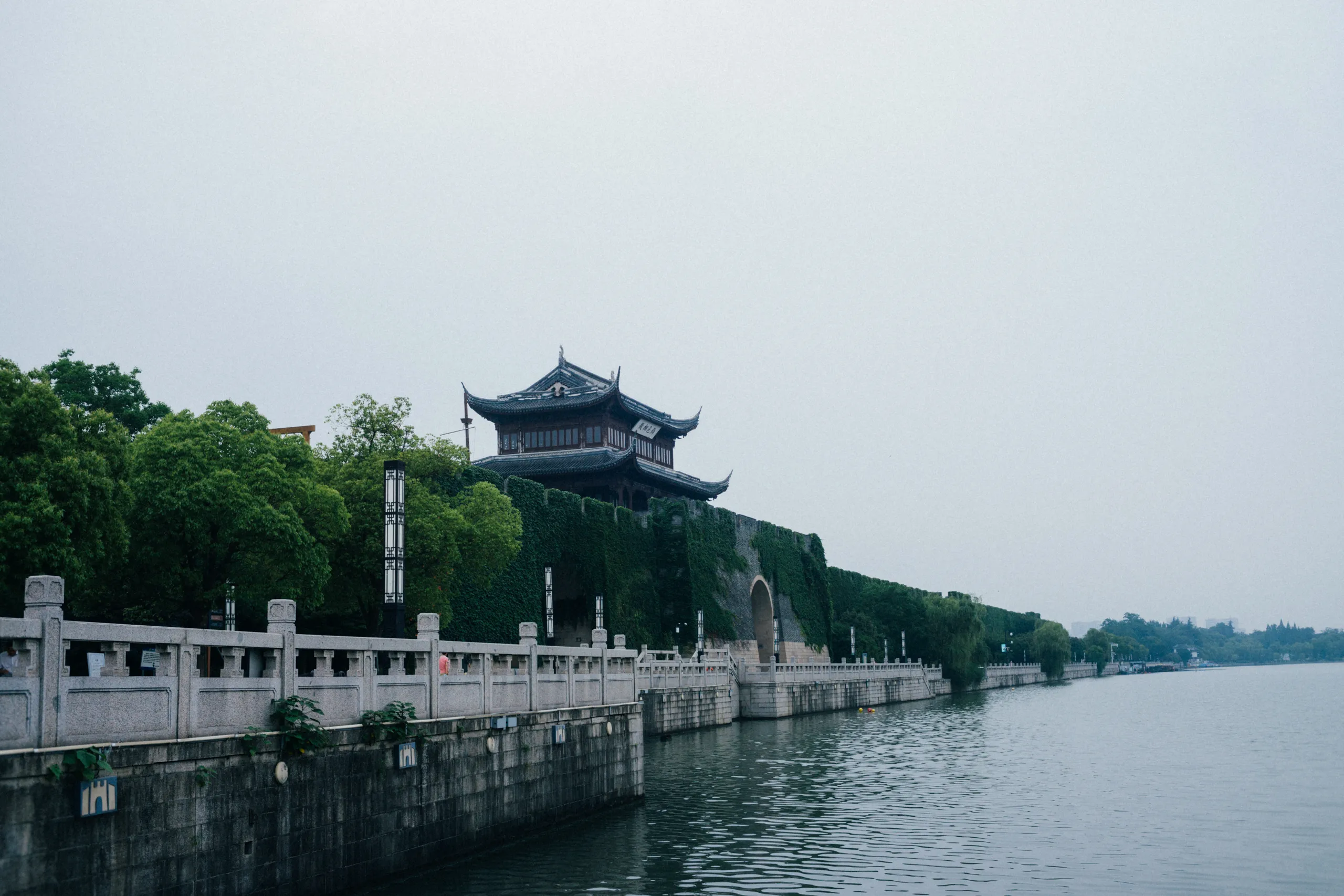 自相门桥回望相门城楼