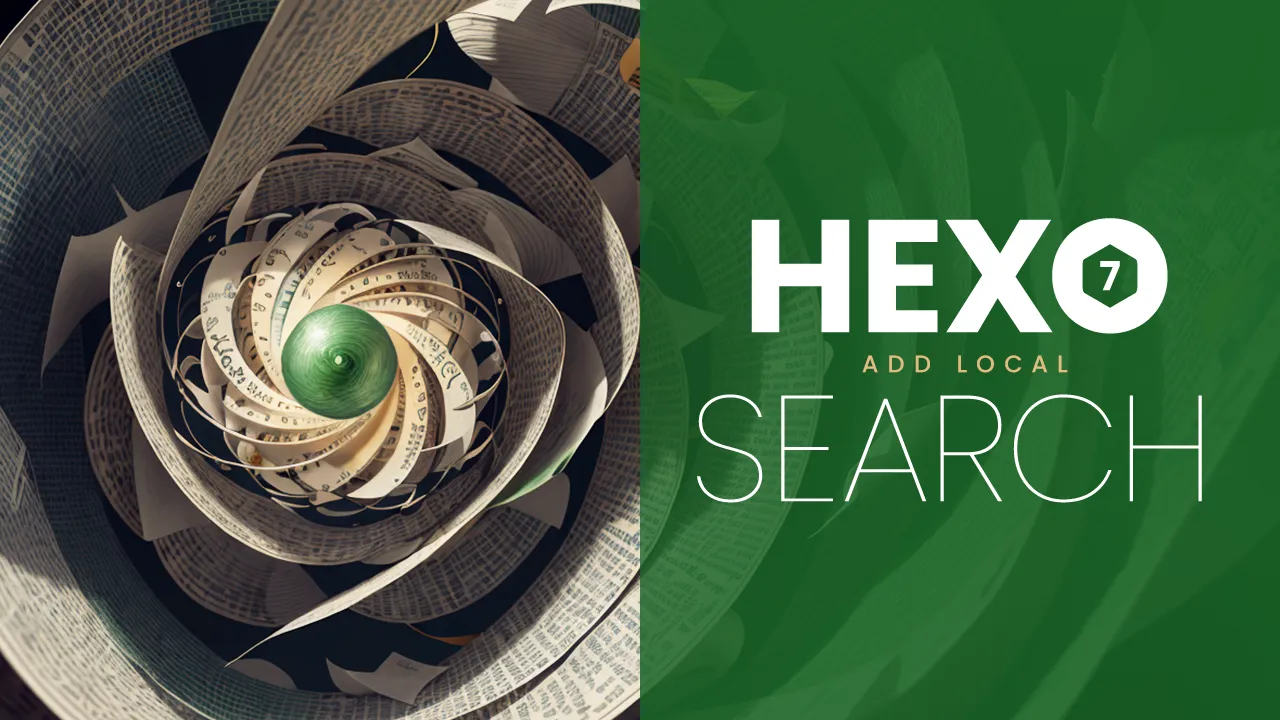 给 Hexo 添加搜索模块