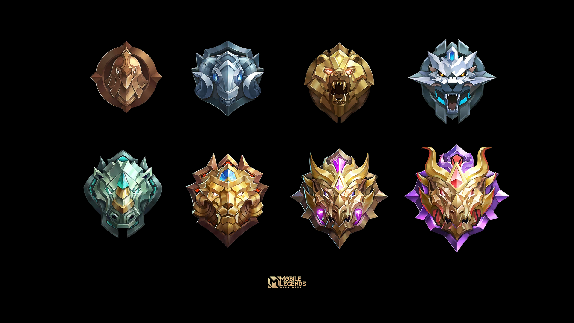 Mobile Legends 2022 年的段位图标