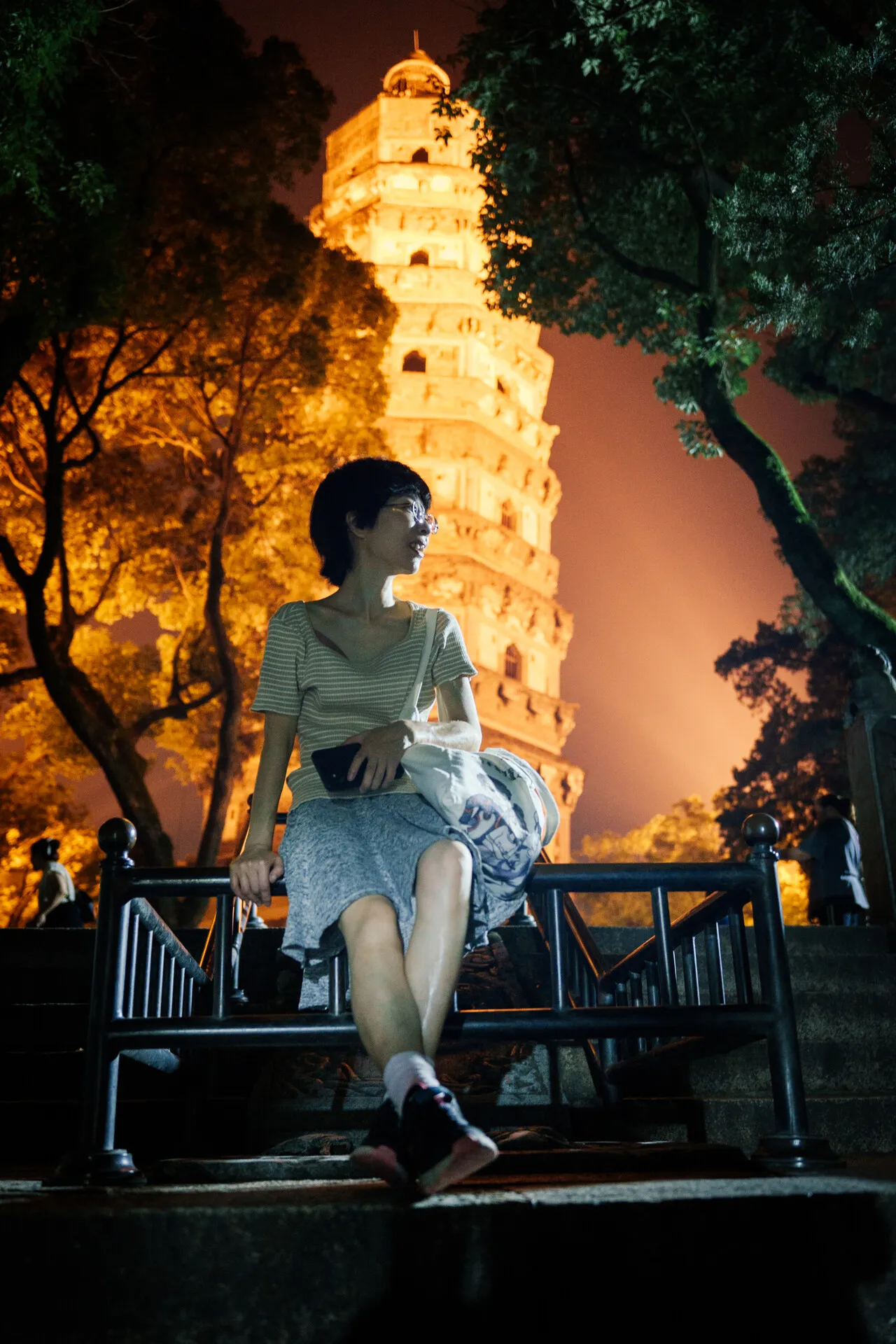 陶小婧与虎丘塔