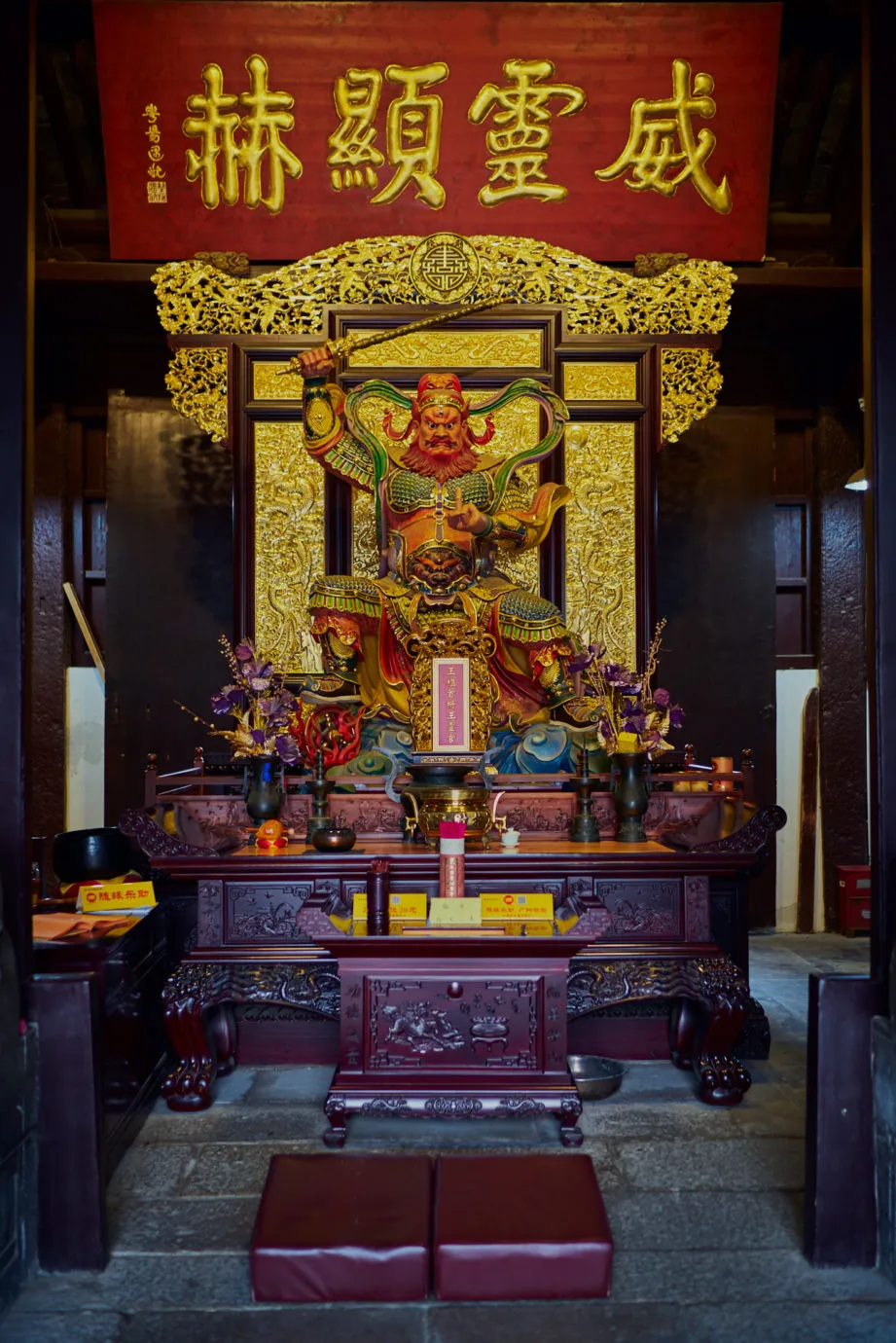 赤发灵官造像