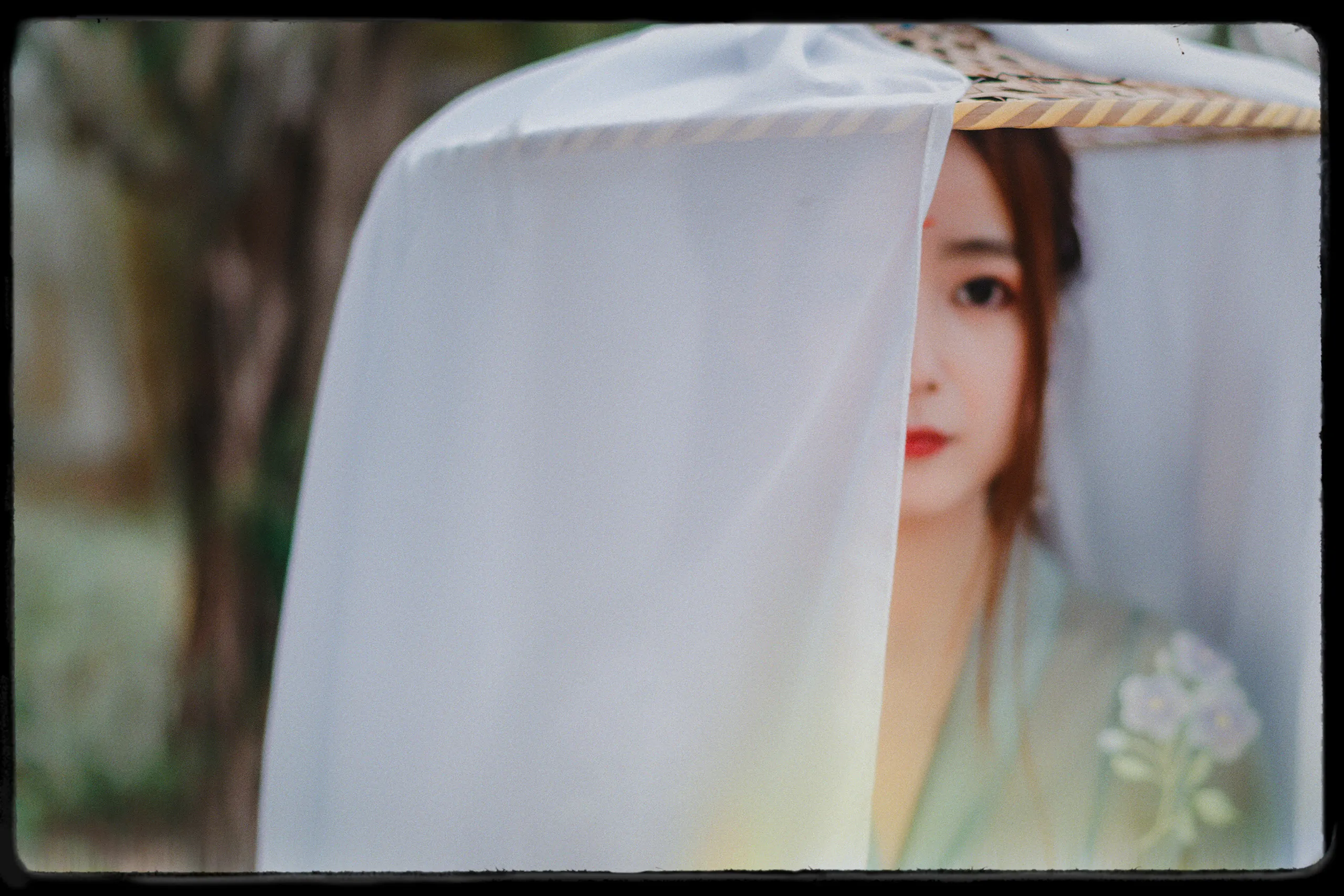 江湖上传言，我曾发誓，谁能掀开我的面纱看清我的容貌，我就必须嫁给他。