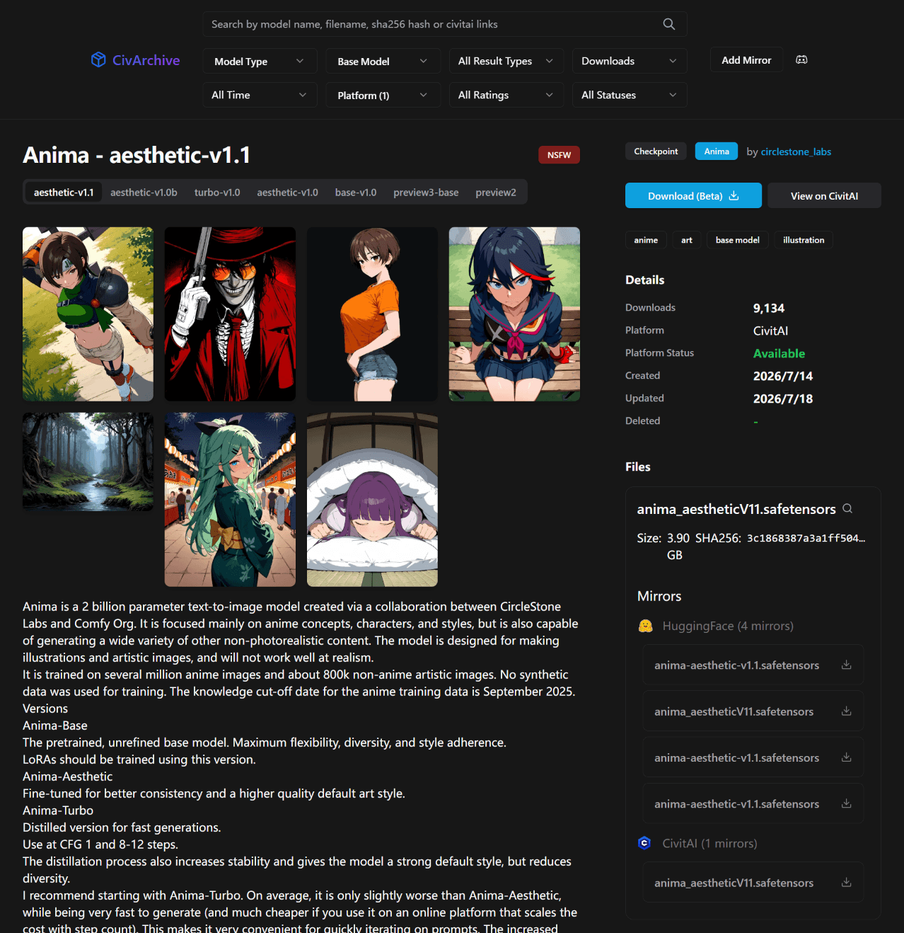 Anima - CivArchive (CivitAI Archive)